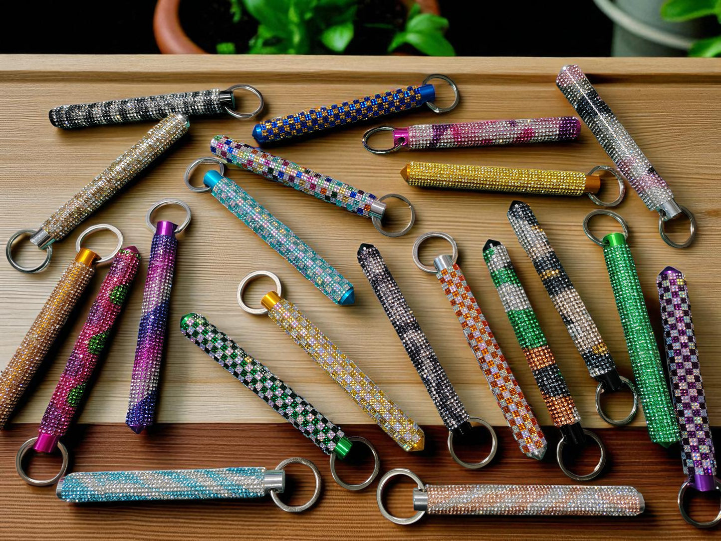 Kubotan - BLING-it Blunt Force Kubotan Self Defense Keychain Wholesale
