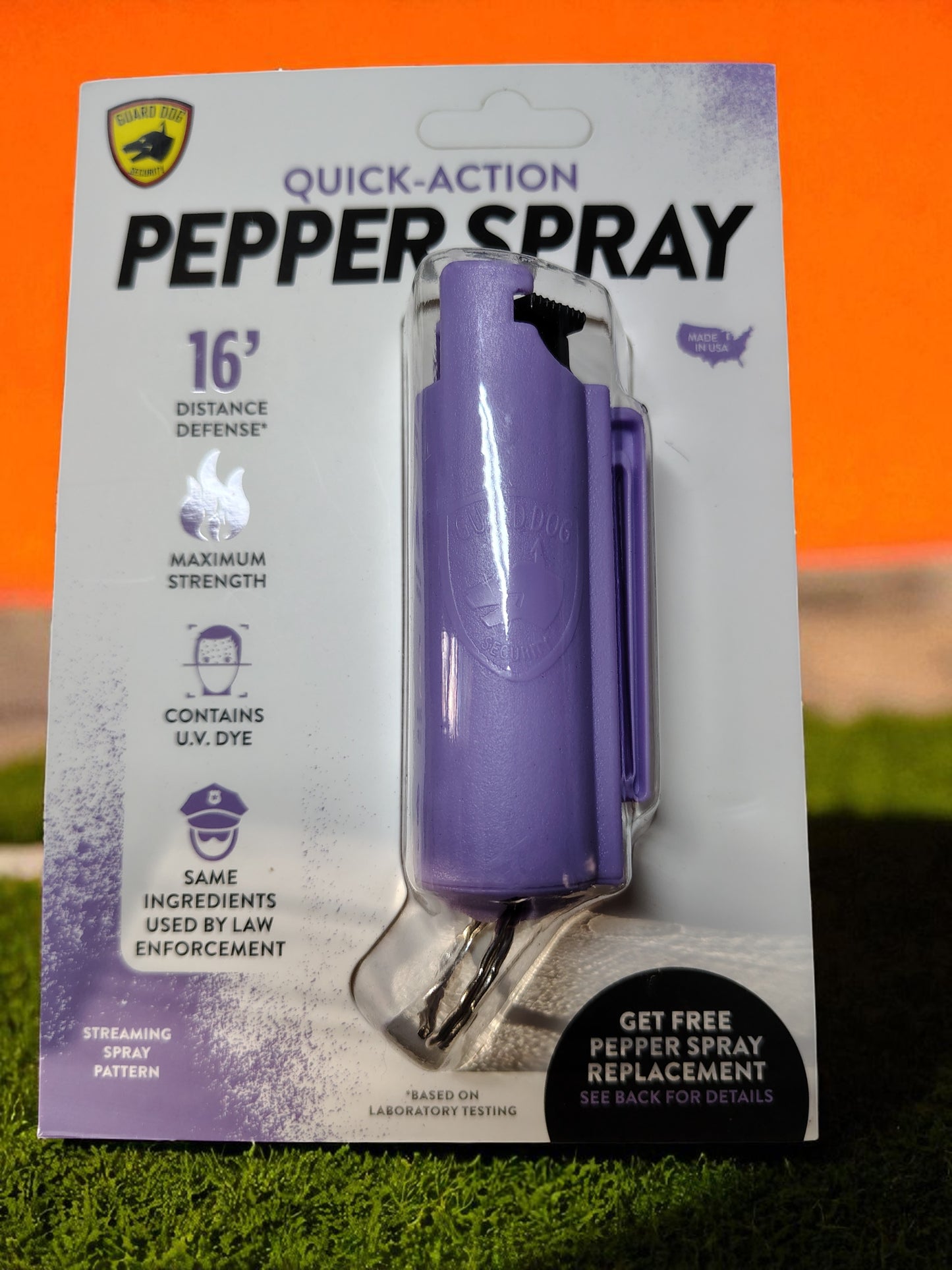 Pepper Spray- by Guard Dog Hardcase Lilac