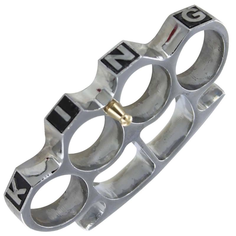 Money is King Silver Dollar Buckle Knuckle