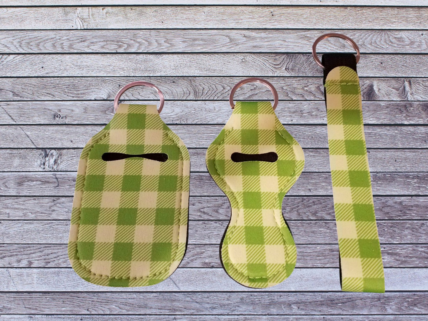 4 Piece Designer Keychain Set