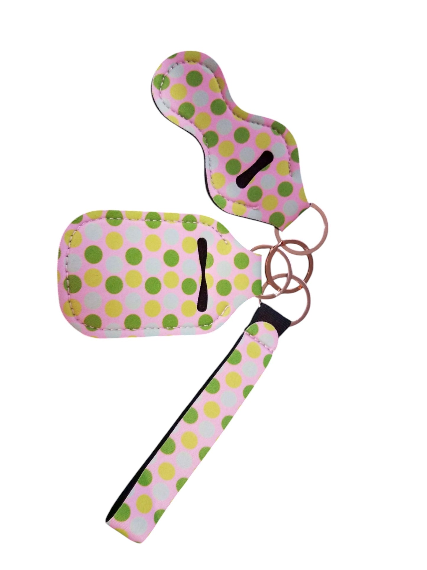 4 Piece Designer Keychain Set