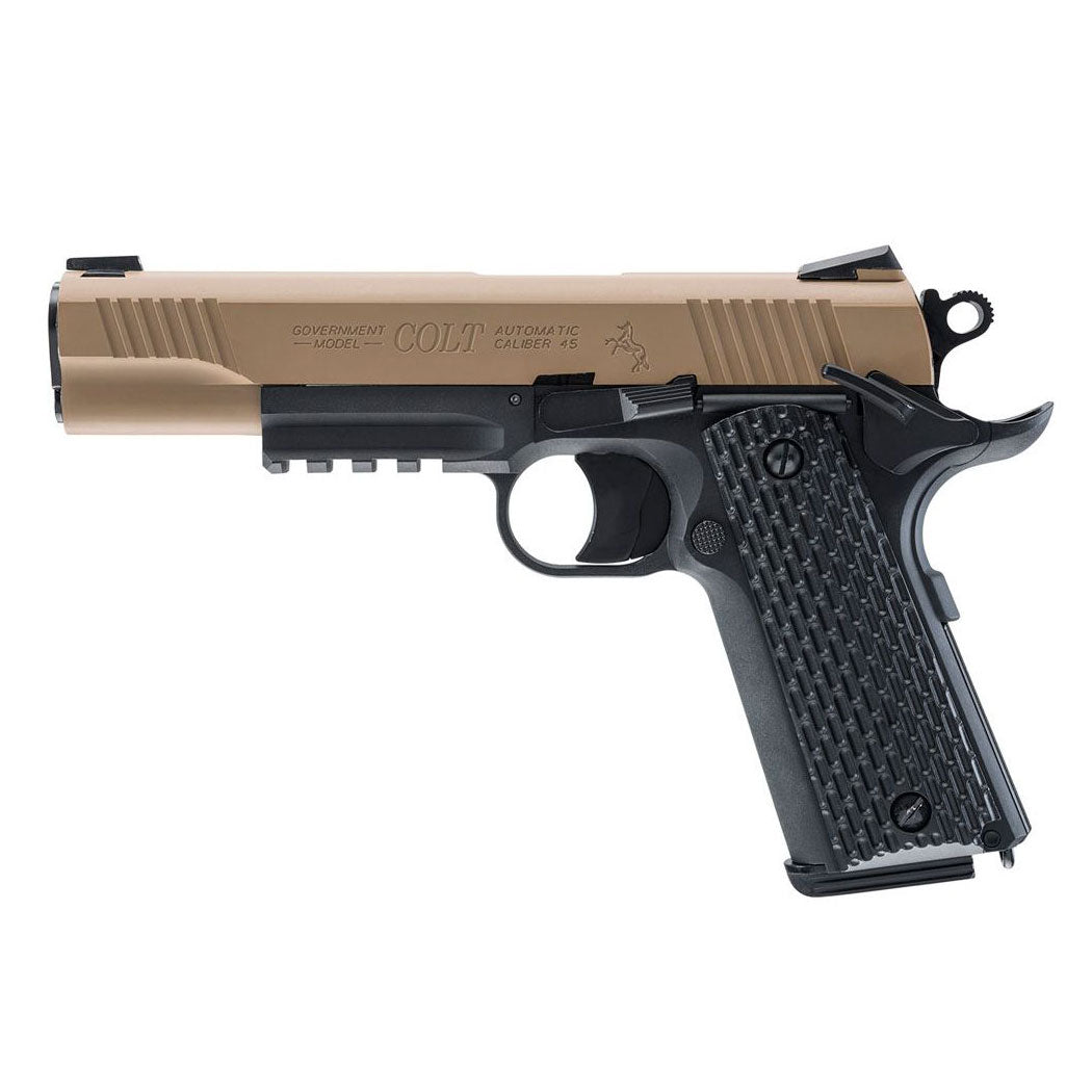 COLT M45 CQBP Co2 Blowback .177 BB Gun Replica with Metal Slide