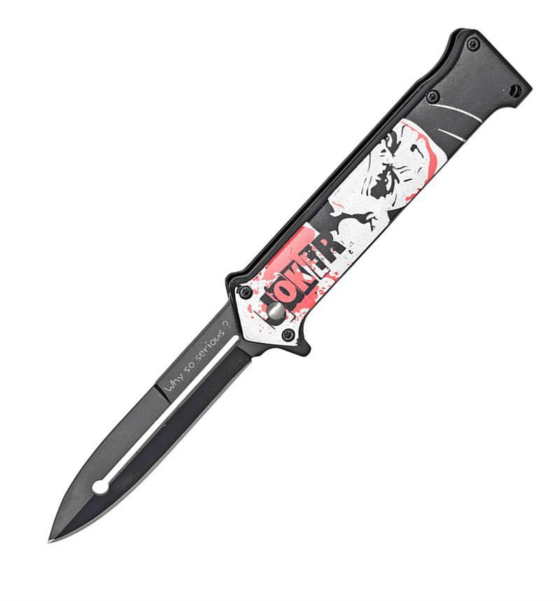 Joker Spring Assist 'Legal Automatic' Knife White