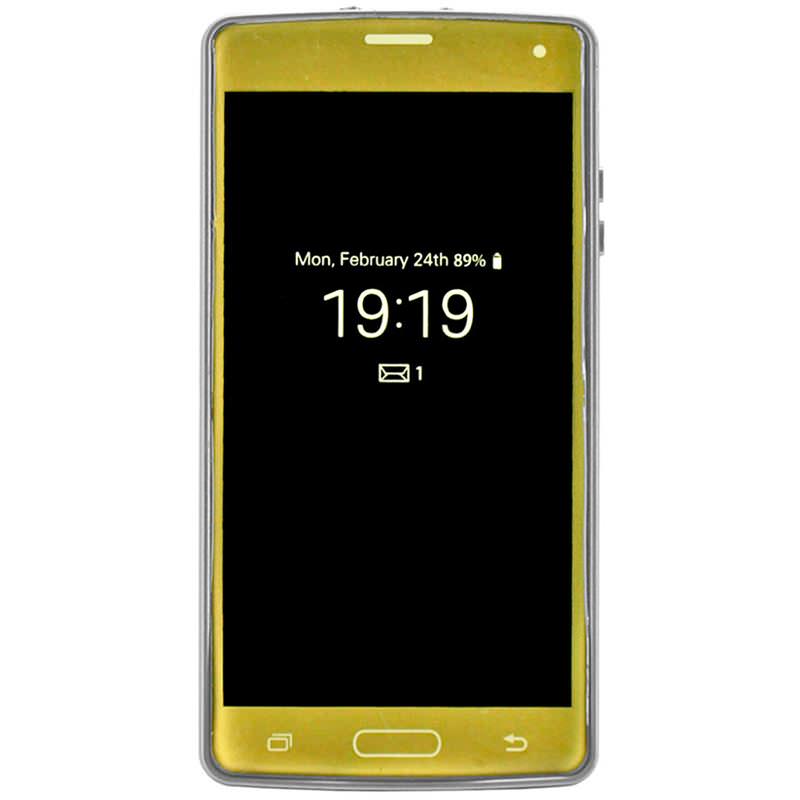 High Voltage Smart Cell Phone Galaxy Stun Gun Golden