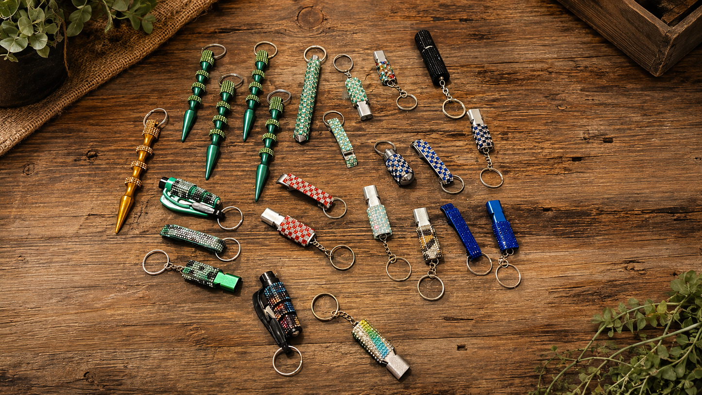 24 Piece Lot - BLING-it Rhinestone Accessories