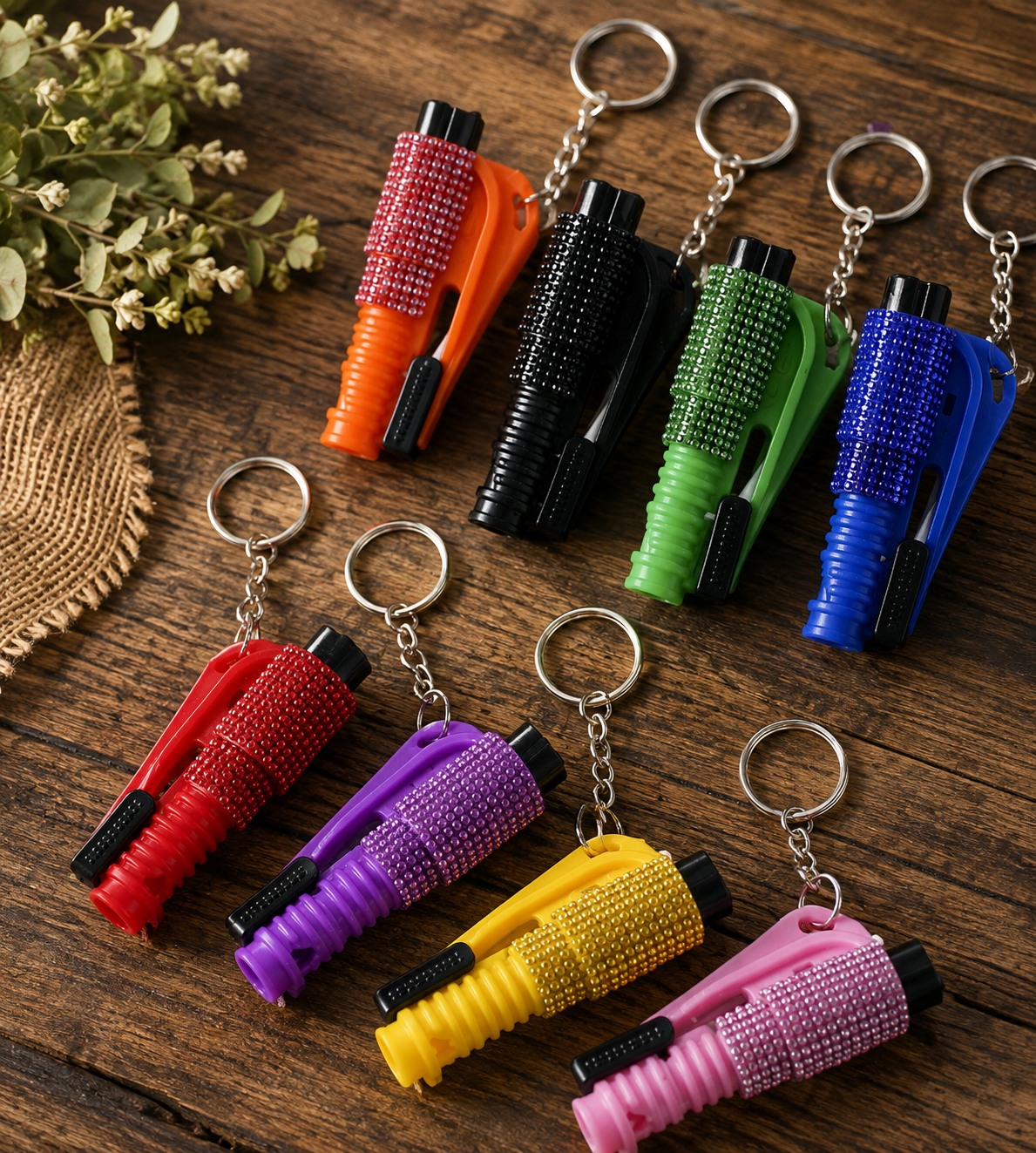 3 in 1 Tool - Glass Breaker, Seatbelt Cutter & Survival Whistle BLING-it