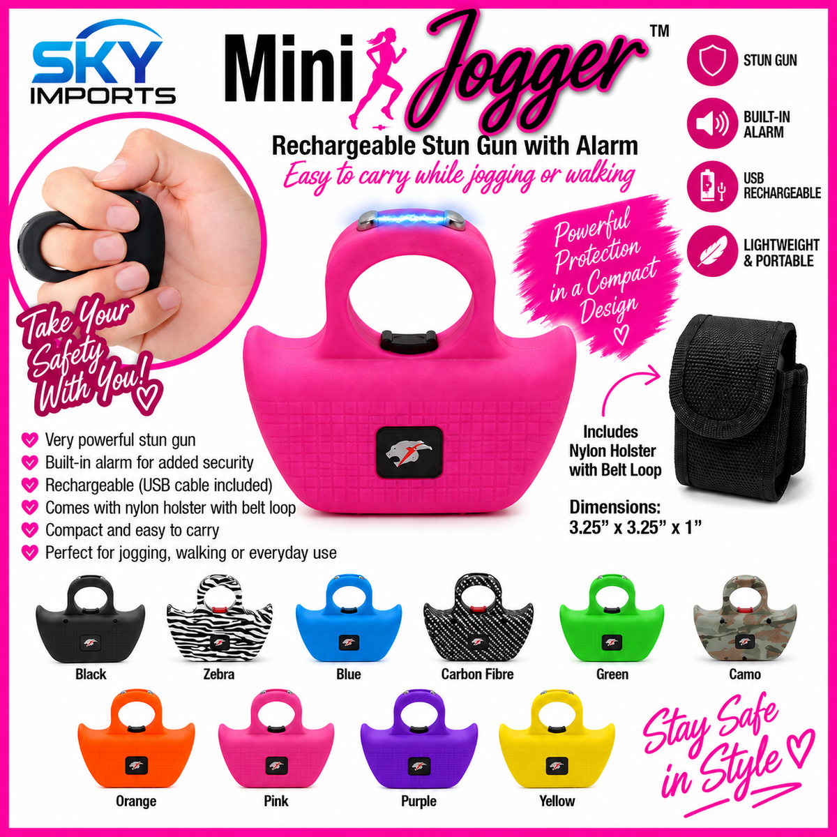 Stun Gun - Mini Jogger