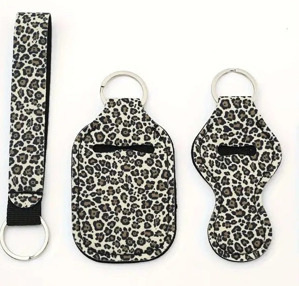 4 Piece Designer Keychain Set