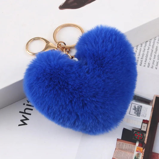 FUR HEART POMPOM Wholesale