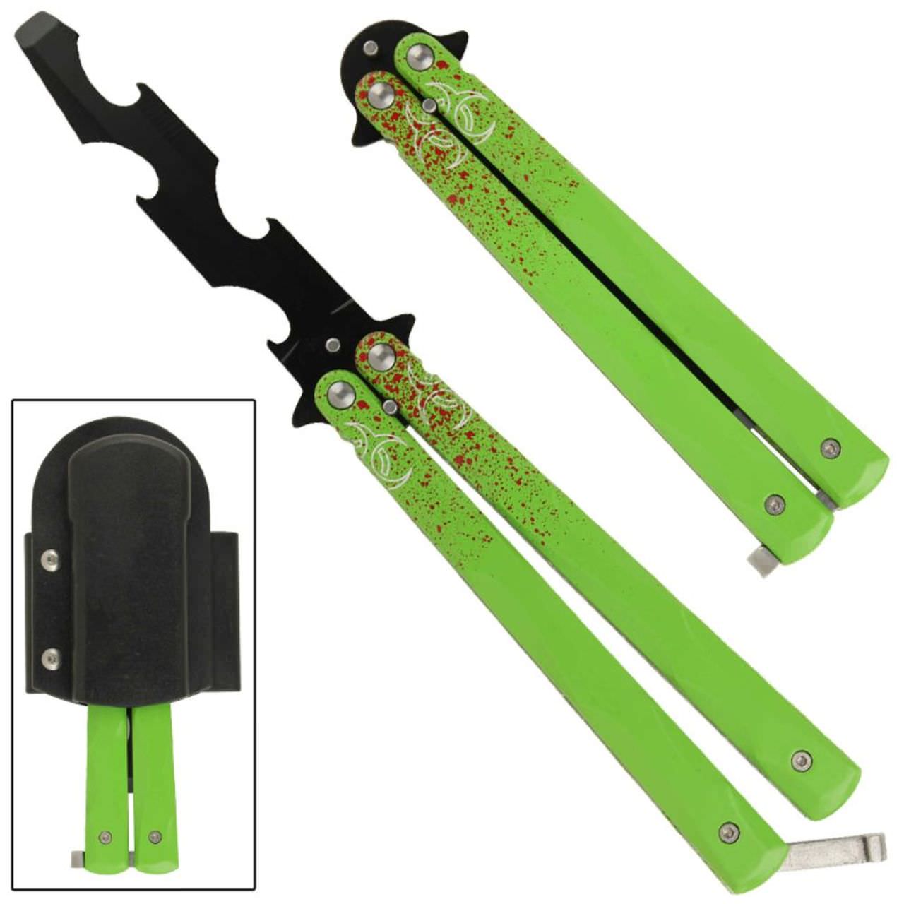 Corpse Horde Practice Butterfly Beverage Opener Multi Tool
