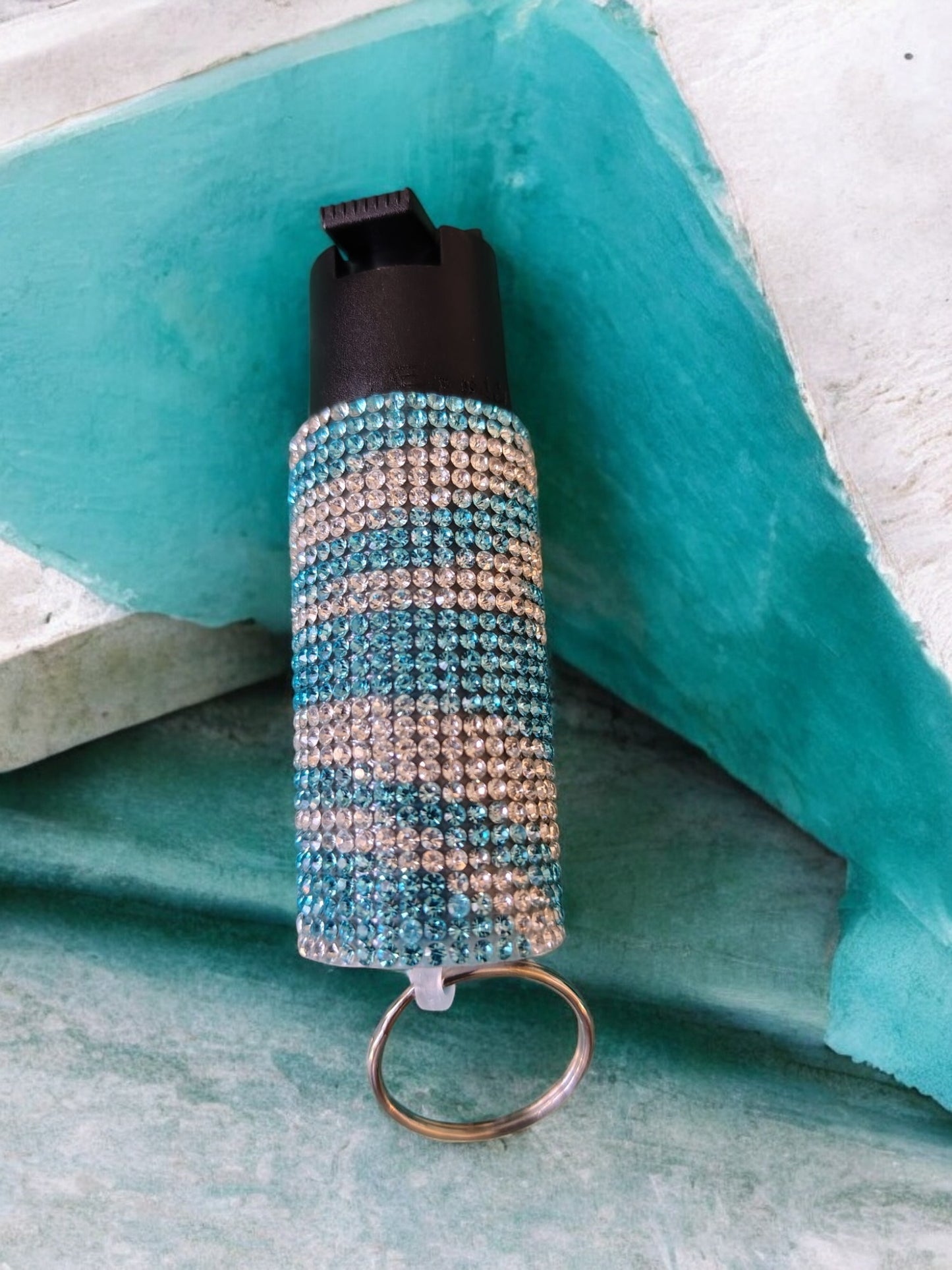 Design Rhinestone Pepper Spray by BLING-it Gotham City Safety Wholesale