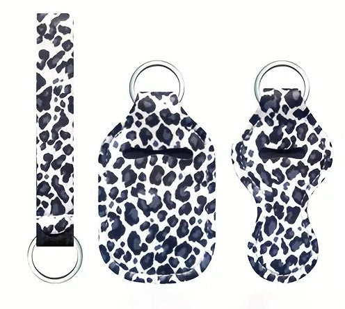 4 Piece Designer Keychain Set