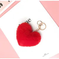FUR HEART POMPOM Wholesale