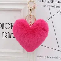 FUR HEART POMPOM Wholesale