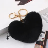 FUR HEART POMPOM Wholesale