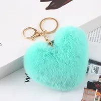 FUR HEART POMPOM Wholesale