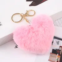 FUR HEART POMPOM Wholesale