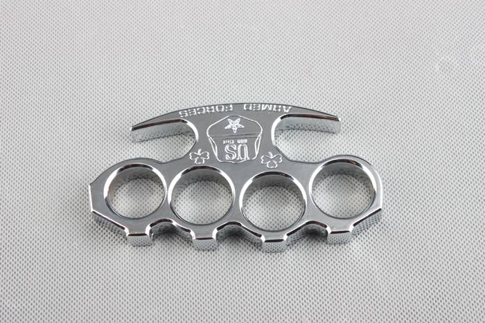 Silver US Armed Forces Knuckle Paper Weight