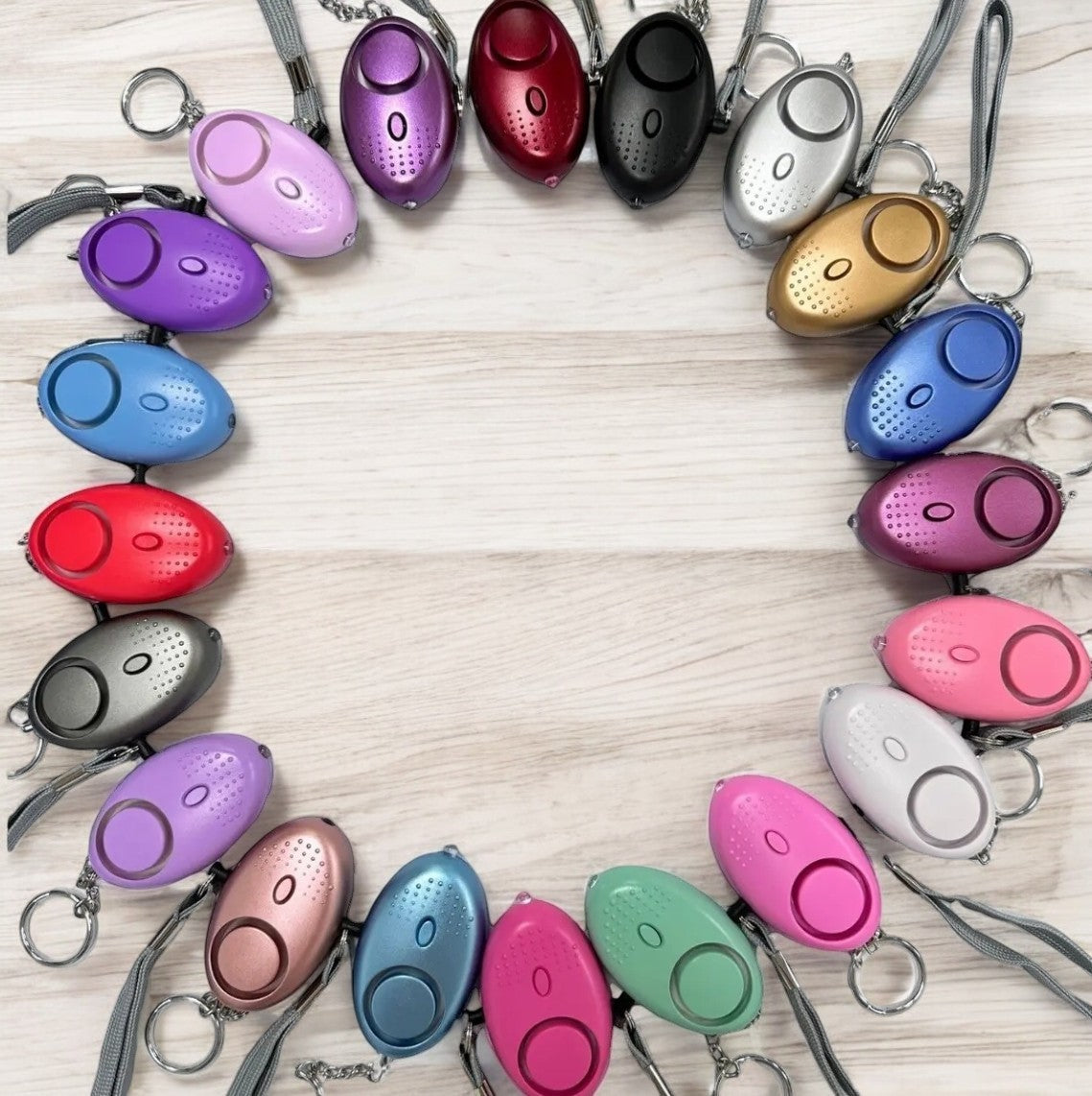 Personal Alarm with LED Light Wholesale