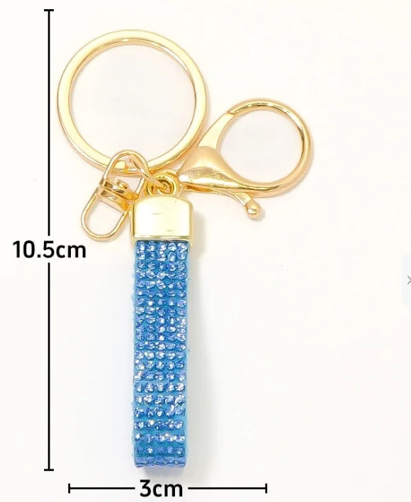 Wristlet Mini Keychain - Bling