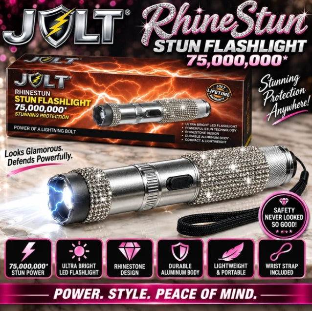 Stun Gun - RhineStun 75,000,000* Stun Flashlight