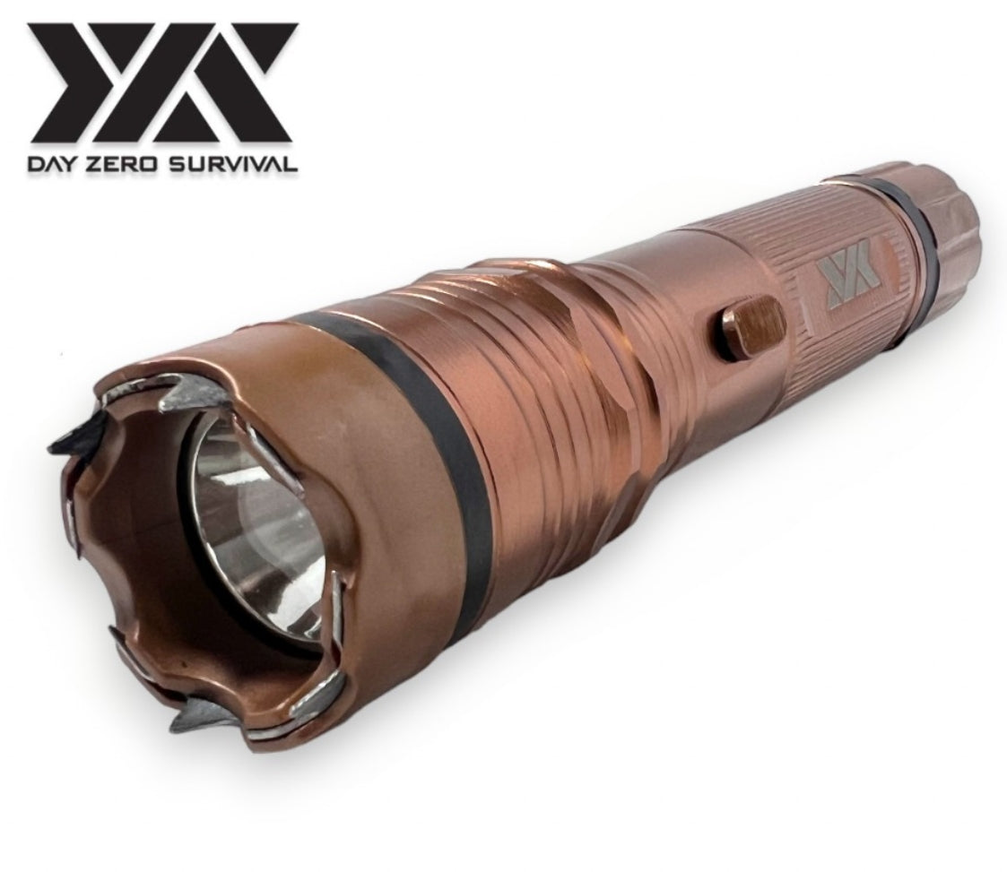 STUN GUN - DZS Elite Force Stun Gun All Metal * LED Flashlight