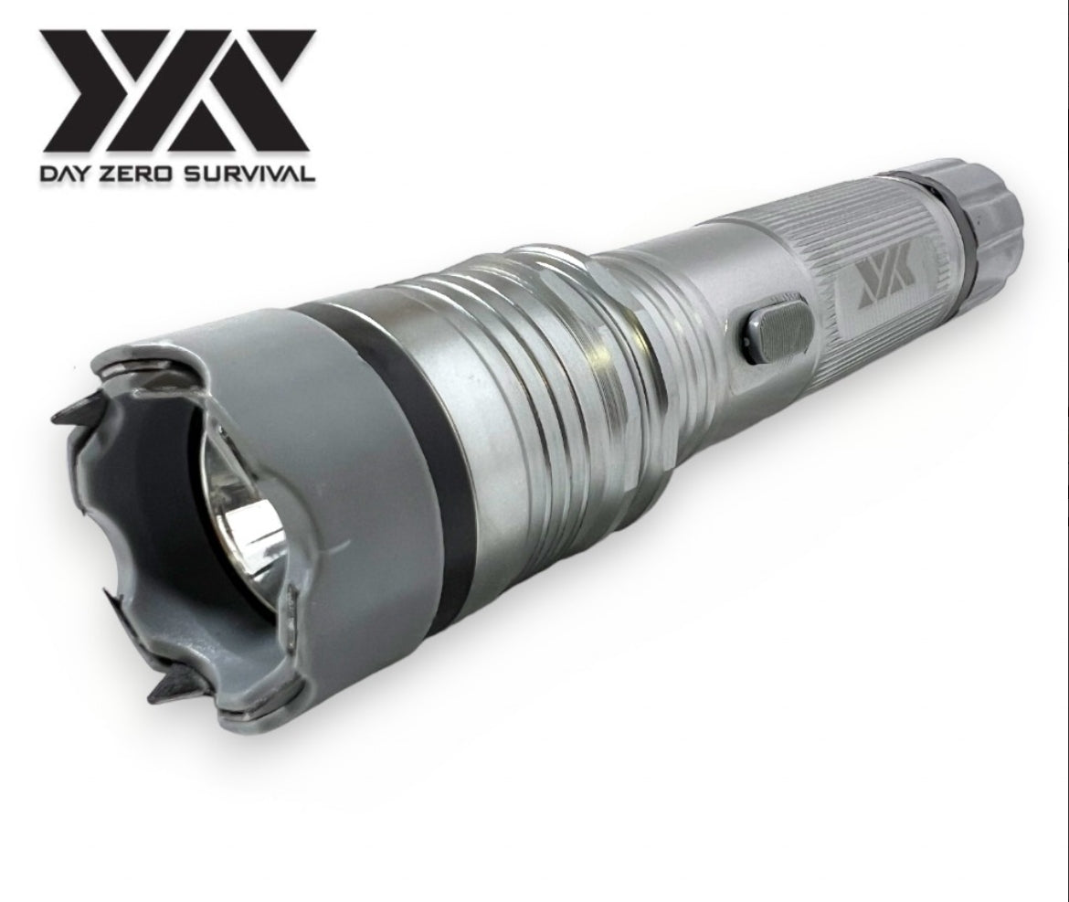 STUN GUN - DZS Elite Force Stun Gun All Metal * LED Flashlight