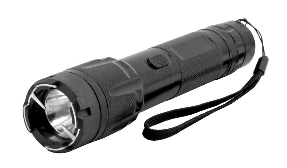 Aluminum Body Traditional Flashlight Stun Gun