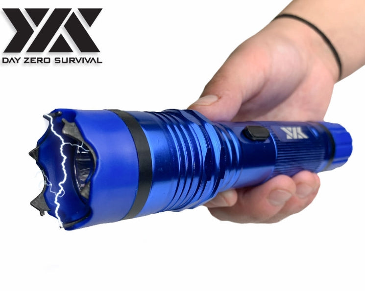 STUN GUN - DZS Elite Force Stun Gun All Metal * LED Flashlight