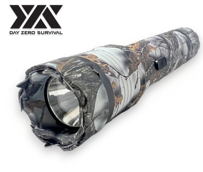 STUN GUN - DZS Elite Force Stun Gun All Metal * LED Flashlight