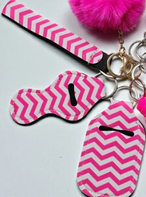 3 Piece Designer Keychain Set