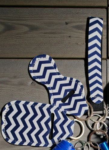 3 Piece Designer Keychain Set