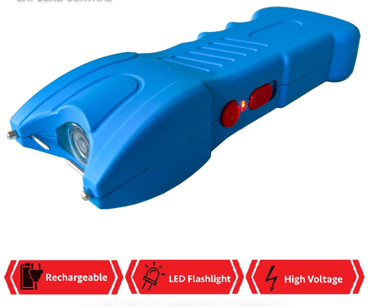 25 Million Volts Stun Gun Rechargeable with LED Flashlight (OVERSTOCK) (Copy)
