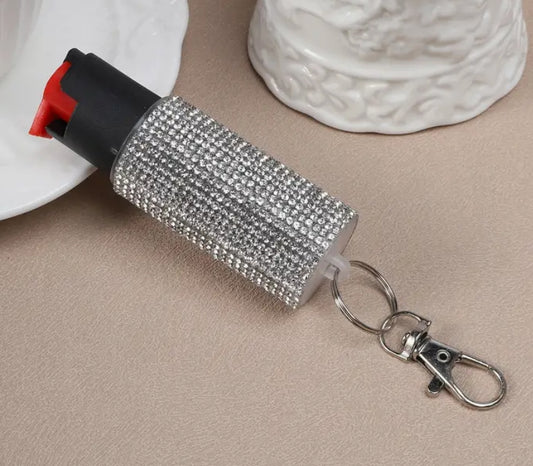 BLING-it Pepper Spray Rhinestone Solid