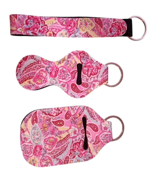 3 Piece Keychain Set - Assorted Designs Wholesale