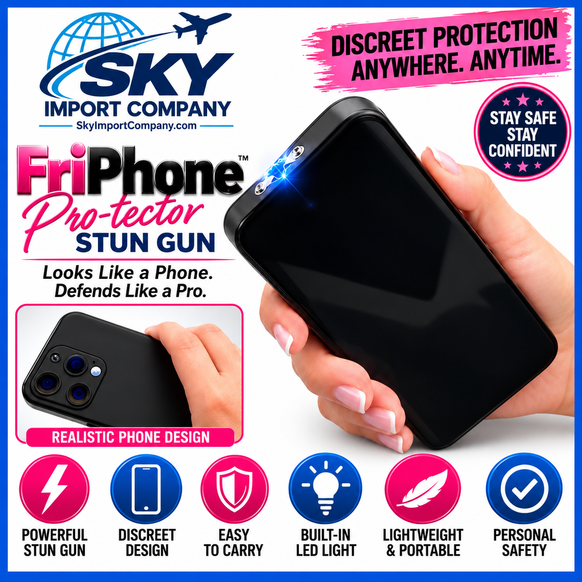 Stun Gun - FriPhone Pro-tector Stun Gun