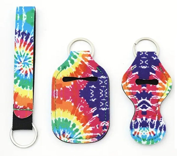 4 Piece Designer Keychain Set