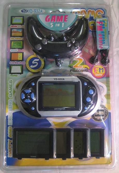 5 I N 1 Games with FM Auto Scan Radio