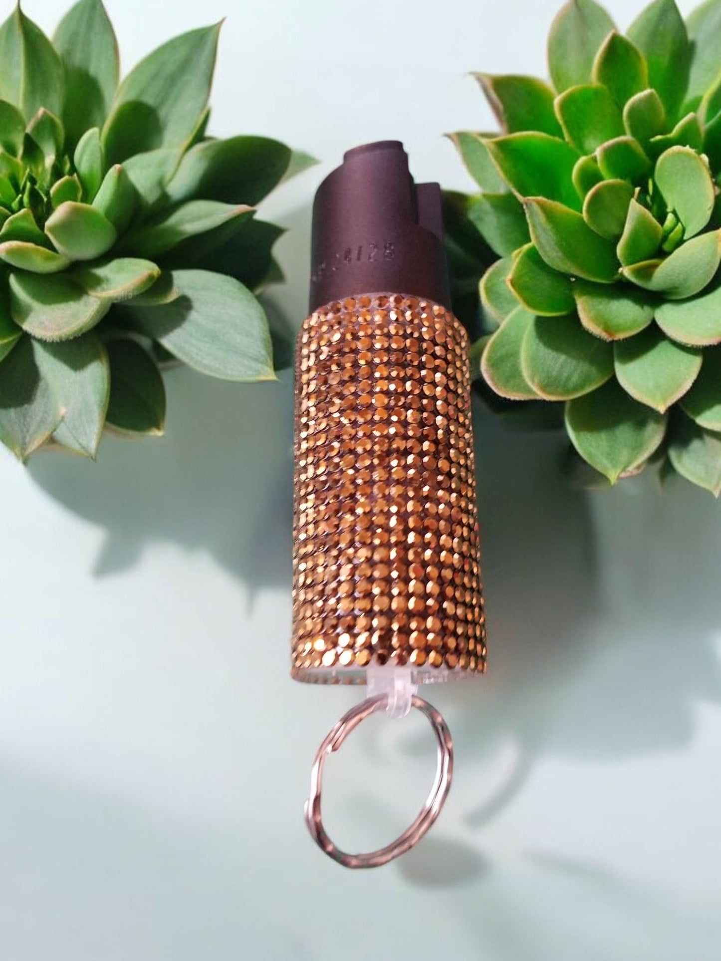 BLING-it Pepper Spray Rhinestone Solid