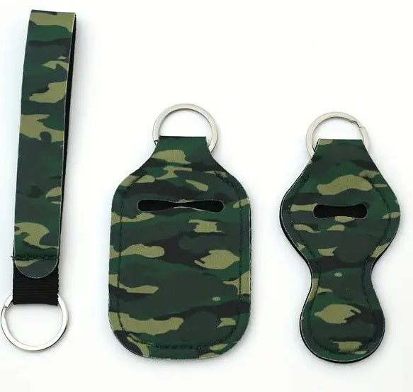 4 Piece Designer Keychain Set