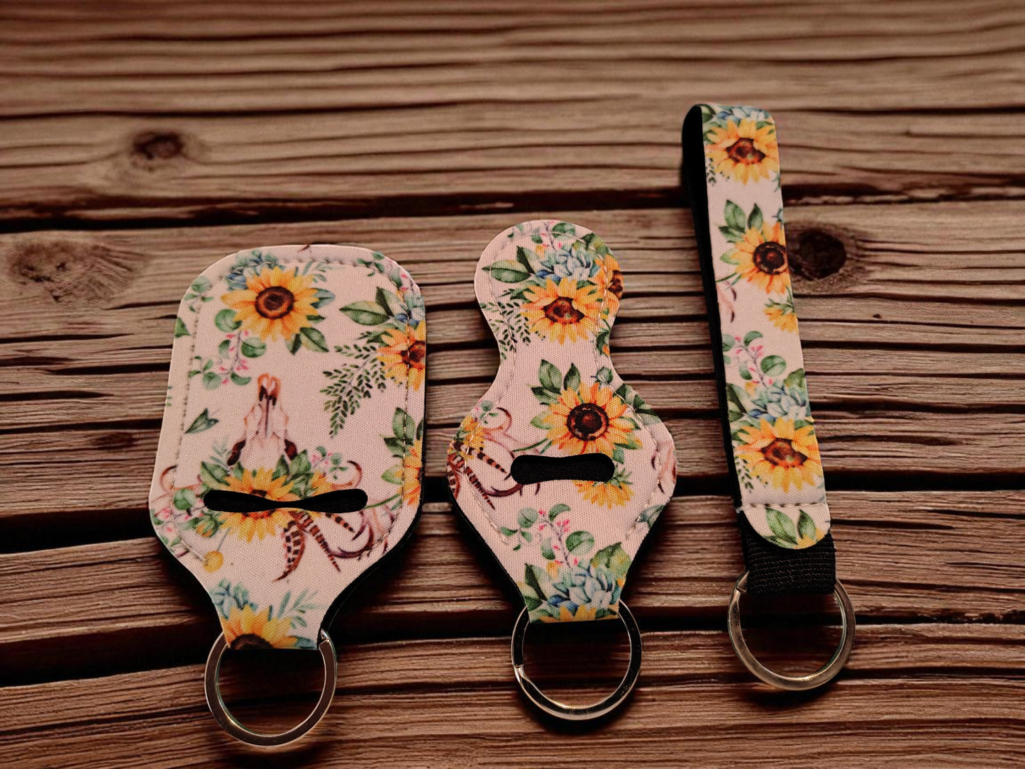 3 Piece Keychain Set - Assorted Designs Wholesale