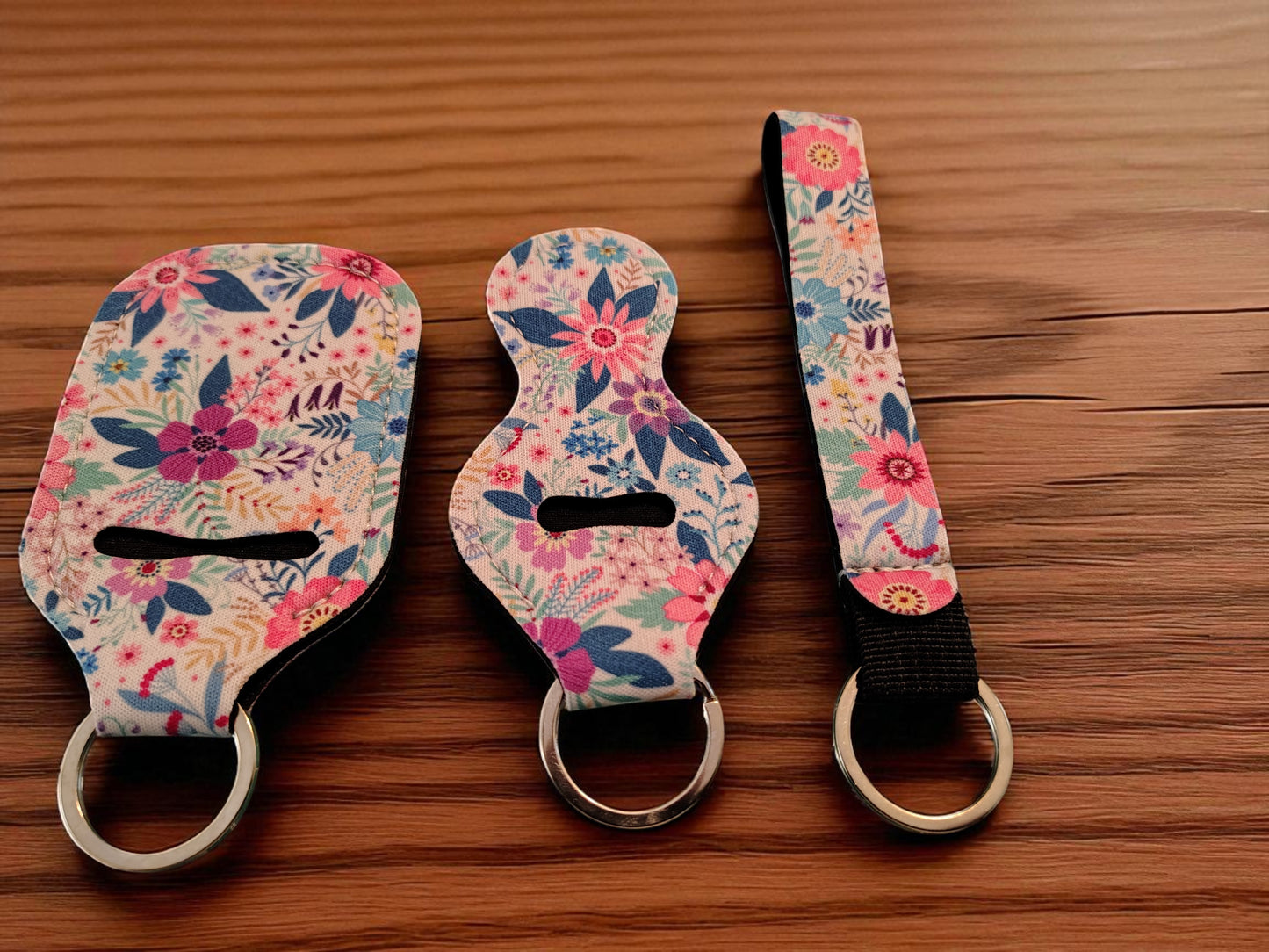 3 Piece Keychain Set - Assorted Designs Wholesale