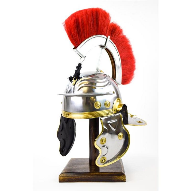 Roman Officer Centurion Historical Helmet Armor Adult Size