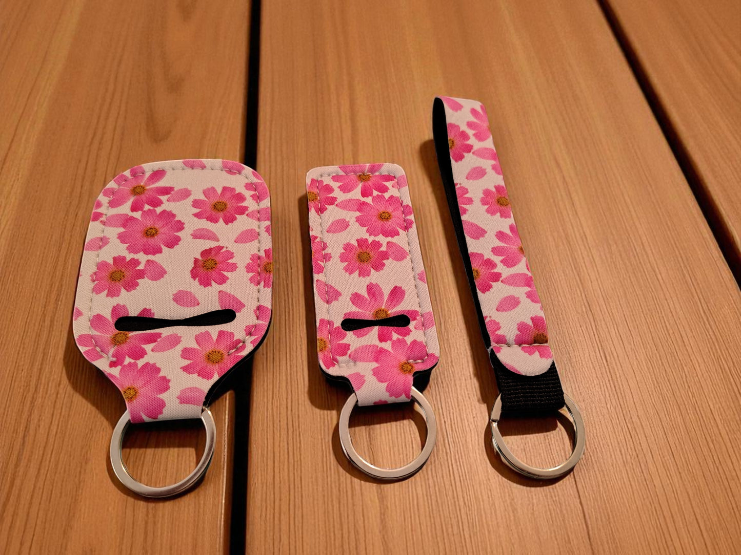 3 Piece Keychain Set - Assorted Designs Wholesale