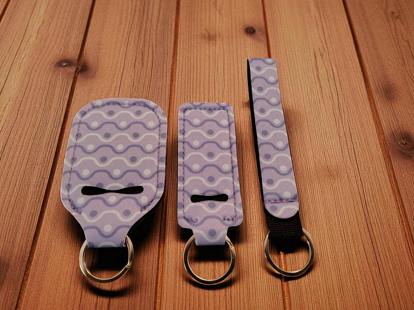 3 Piece Keychain Set - Assorted Designs Wholesale
