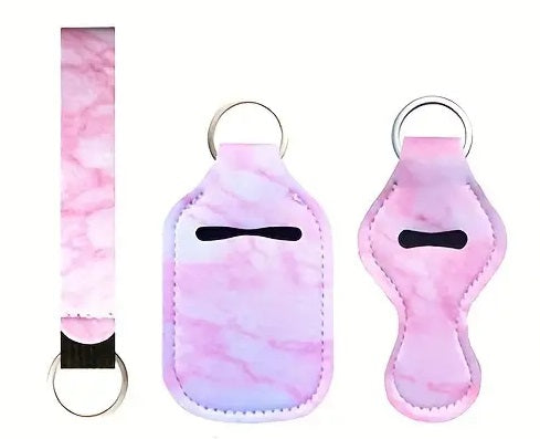4 Piece Designer Keychain Set