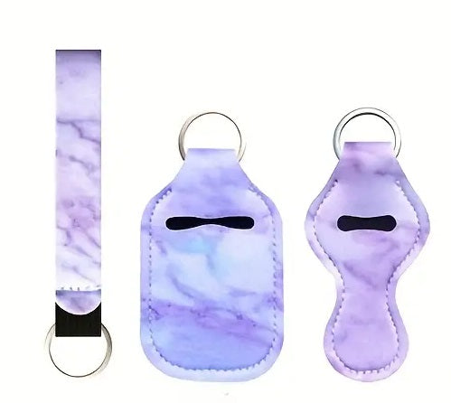 4 Piece Designer Keychain Set