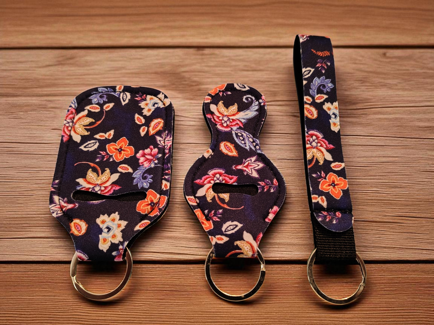 3 Piece Keychain Set - Assorted Designs Wholesale