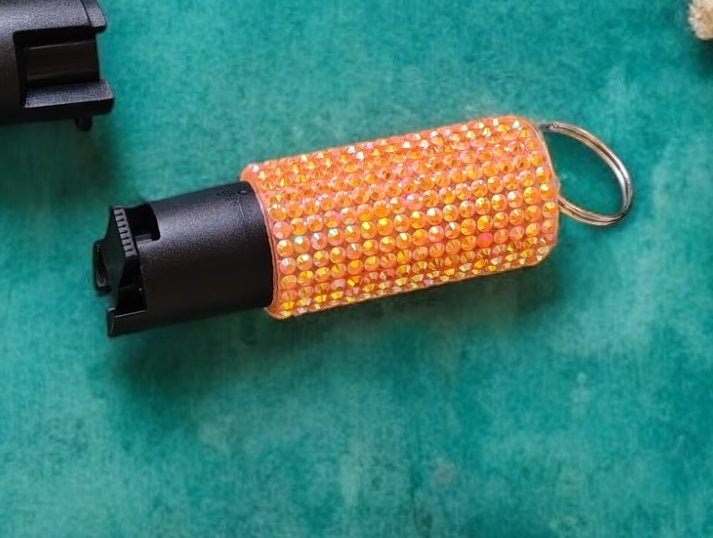 Neon Rhinestone Pepper Spray - Wholesale