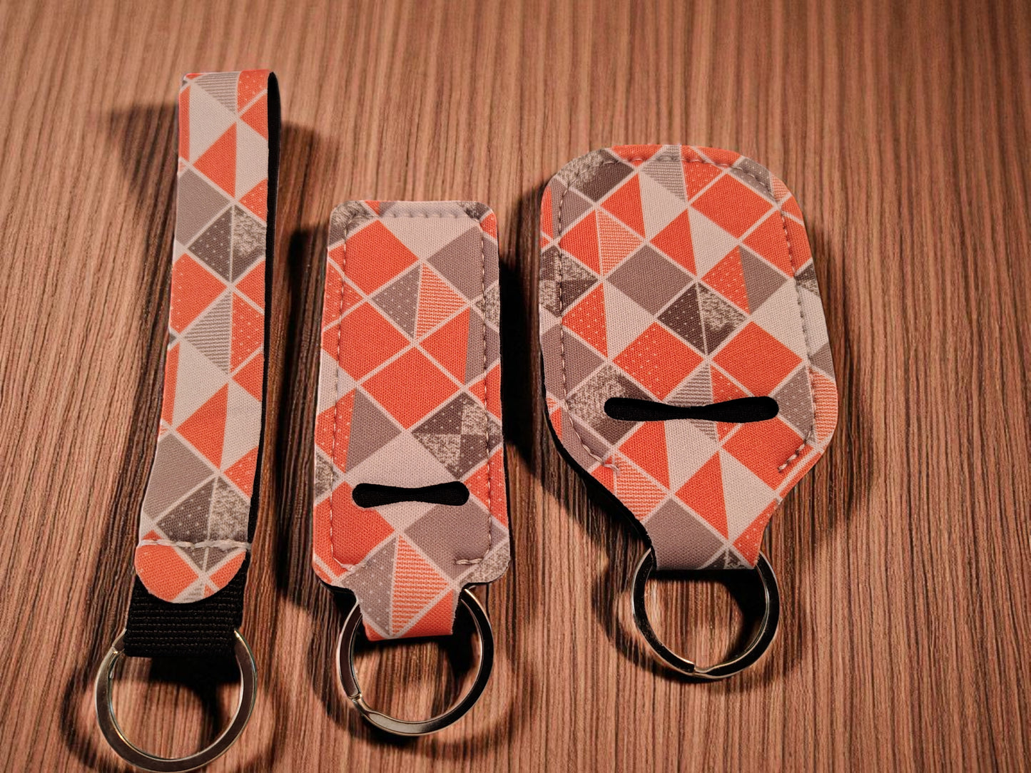 3 Piece Keychain Set - Assorted Designs Wholesale